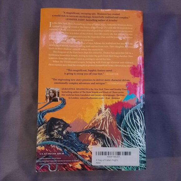 A Day of Fallen Night Paperback - Picture 3 of 3